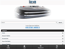 Tablet Screenshot of la-va.com